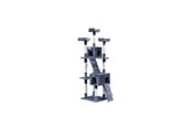Katzen - GLORIA LO MEJOR PARA TU MEJOR AMIGO NILO CAT TREE Grey 50 x 50 x 170 cm - 8432288111888