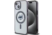 Handys - Cover & Cases - Karl Lagerfeld KLHMP15MHCHNOTK iPhone 15 Plus 6.7" transparent hardcase IML Choupette`s Head MagSafe - 3666339162047