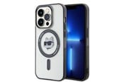 Handys - Cover & Cases - Karl Lagerfeld KLHMP15XHCHNOTK iPhone 15 Pro Max 6.7" transparent hardcase IML Choupette`s Head MagSafe - 3666339162061