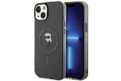 Handys - Cover & Cases - Karl Lagerfeld IML Ikonik MagSafe case for iPhone 15 Plus - black - 3666339162160