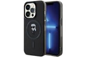 Handys - Cover & Cases - Karl Lagerfeld IML Ikonik MagSafe case for iPhone 15 Pro - black - 3666339162177