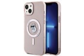 Handys - Cover & Cases - Karl Lagerfeld IML Choupette MagSafe case for iPhone 15 Plus - pink - 3666339162528