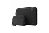 Taschen - Inateck EdgeKeeper LB01011 - 13" MacBook Sleeve | 360° Protection | Accessory Pouch | Black - LB01011-13S_BLACK