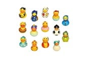 Spielzeug - Duckiez Colored Foam Duck Keychain - 24 pcs - 9057