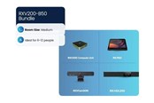 Videokonferenz - AudioCodes Room Experience (RX) Suite RXV200-B50 - Bundle - video conferencing kit - RXV200-B50