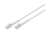 Netzwerk - Kabel - DIGITUS patch cable - 30 cm - grey - Grau - DK-1632-A-003B-10