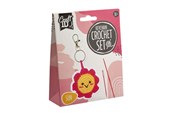 Kreativ-Spiele - Creative Craft Group Crochet Kit Keychain Sun - incl. Needle and Thread - CR1717/GE