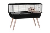 Nagetiere - Zolux Neo Nigha small H36 black - cage for rodents - 1 piece - 3336022056235