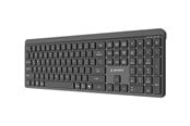 Tastaturen - Gembird - keyboard - dual-mode pro-business slim full size - QWERTY - US - black Input Device - Tastatur - Englisch (US) - Schwarz - KB-WPS-03