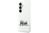 Handys - Cover & Cases - Karl Lagerfeld IML Peekaboo Karl&Choupette MagSafe Case for Samsung Galaxy S26 - Transparent - 3666339612887