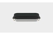 Entwässerungsprodukte - Unidrain Riser piece 35.7 mm for line drain, Gray - 1831.0035