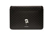 Taschen - Karl Lagerfeld Saffiano Monogram Ikonik case for a 14" laptop - black - 3666339170523