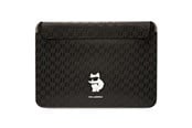 Taschen - Karl Lagerfeld Saffiano Monogram Choupette case for a 14" laptop - black - 3666339170561
