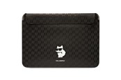 Taschen - Karl Lagerfeld Saffiano Monogram Choupette case for a 16" laptop - black - 3666339170578