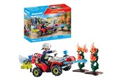 Playmobil - Playmobil Action - Action Heroes Fire Department Quad - 71825 - 71825