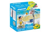 Playmobil - Playmobil Farbe - Color Skater with Basketball - 71516 - 01799651