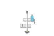 Reinigung - Simplehuman Medium Adjustable Shower Caddy - Matte Steel - BT1098