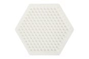 Kreativ-Spiele - Creativ Company NABBI BioBeads Base Plate Hexagon 8.5x8.5cm - 906784