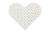 Kreativ-Spiele - Creativ Company NABBI BioBeads Base Plate Small Heart 7x8.5cm - 906785