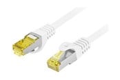 Netzwerk - Kabel - Lanberg patch cable - 50 cm - white - Weiß - PCF6A-10CU-0050-W