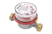 Messgeräte - Zenner ETWD-N Warmwasserzähler 90 °C - 3/4x1/2" - 2,5 m3 - Klasse B - 19-5133-H