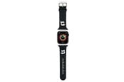 Smartwatch - Accessories - Karl Lagerfeld 3D Rubber Karl&Choupette Heads strap for Apple Watch 38/40/41mm - black - 3666339190071