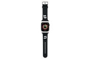 Smartwatch - Accessories - Karl Lagerfeld 3D Rubber Karl&Choupette Heads strap for Apple Watch 42/44/45/49mm - black - 3666339190088