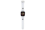 Smartwatch - Accessories - Karl Lagerfeld 3D Rubber Karl&Choupette Heads strap for Apple Watch 38/40/41mm - white - 3666339190095