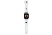 Smartwatch - Accessories - Karl Lagerfeld 3D Rubber Karl&Choupette Heads strap for Apple Watch 42/44/45/49mm - white - 3666339190101