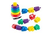 Baby Spielzeug - Fisher Price Stacking Tower and Click Beads - JGR50