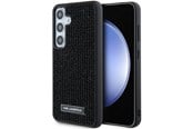 Handys - Cover & Cases - Karl Lagerfeld Rhinestone Metal Logo case for Samsung Galaxy S24 - black - 3666339241872