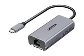 Netzwerkadapter (Netzkarte, Druckserver, u.s.w.) - Unitek - network adapter - USB-C - 5 Gigabit Ethernet - U1343AGY01