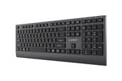 Tastaturen - Gembird - keyboard - slim multimedia full size - Cyrillic - black Input Device - Tastatur - Kyrillisch - Schwarz - KB-MCH-06-CYRL