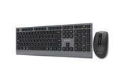 Tastaturen - Gembird - keyboard and mouse set - dual-mode slim full size - Cyrillic - black Input Device - Tastatur & Maus Set - Kyrillisch - Schwarz - KBS-WPS-02-CYRL
