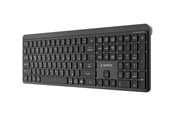 Tastaturen - Gembird - keyboard - dual-mode pro-business slim full size - Cyrillic - black Input Device - Tastatur - Kyrillisch - Schwarz - KB-WPS-03-CYRL