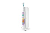 Elektrische Zahnbürsten - Philips Elektrische Zahnbürste Sonicare For Kids HX3603 - Design a Pet Edition - tooth brush - white/aqua blue - HX3603/01