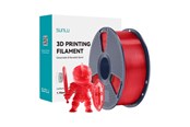 Filament - 3D Drucker - Sunlu PLA+ Filament (Transparent Red) - PLA+ TR