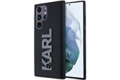 Handys - Cover & Cases - Karl Lagerfeld 3D Rubber Glitter Logo case for Samsung Galaxy S23 Ultra - black - 3666339241957