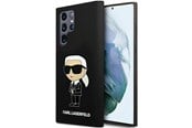 Handys - Cover & Cases - Karl Lagerfeld Silicone Ikonik case for Samsung Galaxy S24 Ultra - black - 3666339242312