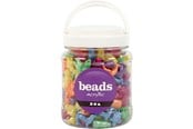 Kreativ-Spiele - Creativ Company Figure Beads Mother of Pearl Colors in Pot 220 pcs. - 61823