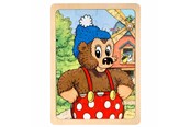 Puzzle - Rasmus Klump - Framed Wooden Puzzle - 7494