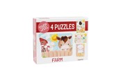 Brettspiele - Barbo Classic Touch & Feel Puzzles - Farm - 5609