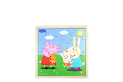 Brettspiele - Peppa Pig - Framed Wooden Puzzle - Rebecca Rabbit - 9030