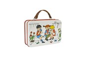 Kleine Mitbringsel für Kinder - Astrid Lindgren Pippi - Small Tin Suitcase - Cream - 8596