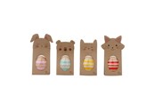Baby Spielzeug - Little Woodies Little Woodeis - Egg Shaker 'mixed assort' - 12 pc - 6020