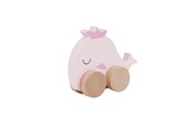Baby Spielzeug - Barbo Baby Wooden Animals On Wheels - Whale - 6094