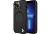 Handys - Cover & Cases - BMW BMHMP14LSILBK2 Case for iPhone 14 Pro - Black Signature Liquid Silicone MagSafe - 3666339124069