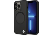Handys - Cover & Cases - BMW BMHMP14XSILBK2 Case for iPhone 14 Pro Max 6.7" - Black Signature Liquid Silicone MagSafe - 3666339124076