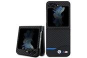 Handys - Cover & Cases - BMW Leather Carbon Case for Samsung Galaxy Z Flip 5 - Black - 3666339174071