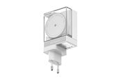 Handys - Adapter und Ladegeräte - SHARGE Retractable 65W Charger - White - CDT-SG-65-EUR-CP-BAI